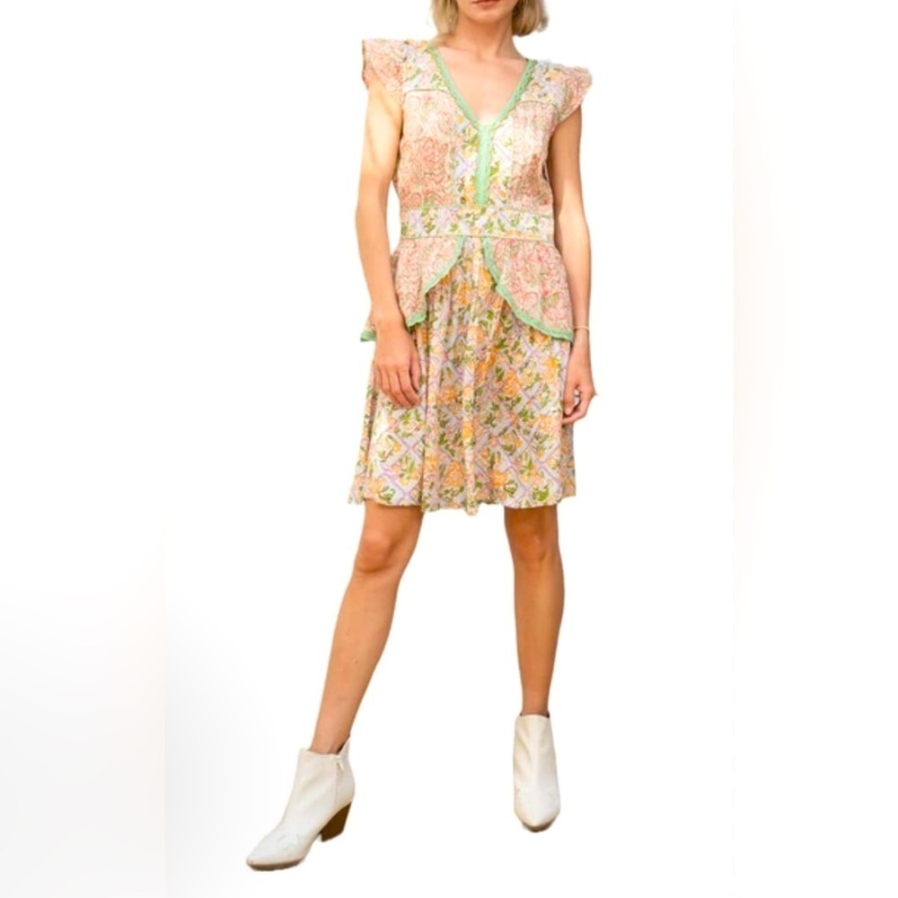 Barok Paris ruffle dress